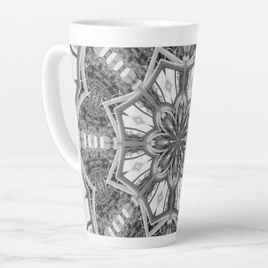 線 カフェラテマグ (左アングル)