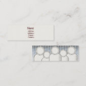 線 スキニー名刺 (正面/裏面)