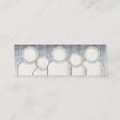 線 スキニー名刺 (裏面)