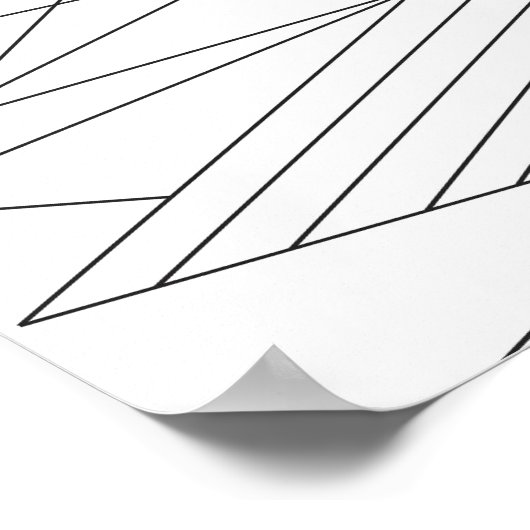 線 ポスター (角)