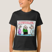 締まっているペースメーカーのガレージのドアの開いた Tシャツ (正面)