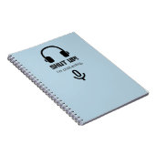 締めて下さい! 私はノートをPodcasting ノートブック (右側)