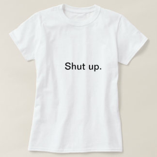 締めて下さい Tシャツ