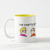 "締められた"コップ ツートーンマグカップ (左)