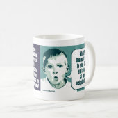 締められたGitmo -男の子の大きい驚き コーヒーマグカップ (正面右)