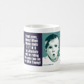 締められたGitmo -男の子の大きい驚き コーヒーマグカップ (中央)