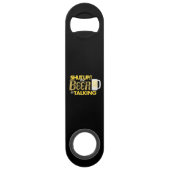 "締められる! ビールは"速度の栓抜きを話しています スピード栓抜き (正面)