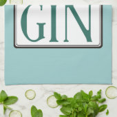 締められる、座り、あなたのジンを飲んで下さい キッチンタオル (折り畳み)