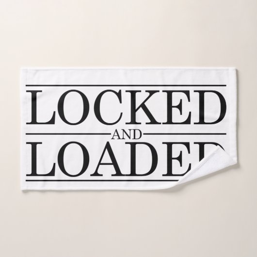 締められ、荷を積まれた純潔のデザイン ハンドタオル (ハンドタオル)