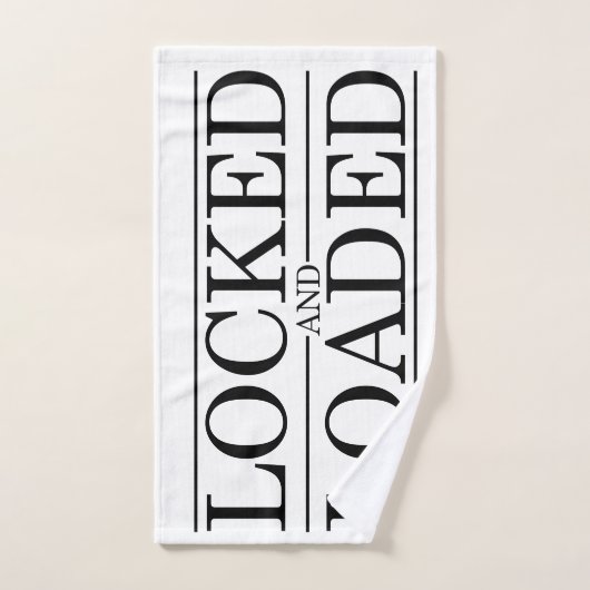 締められ、荷を積まれた純潔のデザイン ハンドタオル (ハンドタオル)