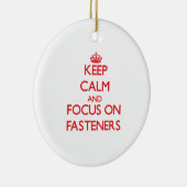 締める物の平静そして焦点を保って下さい セラミックオーナメント (右)