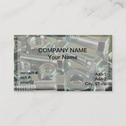 締める物の類別 名刺 (正面)