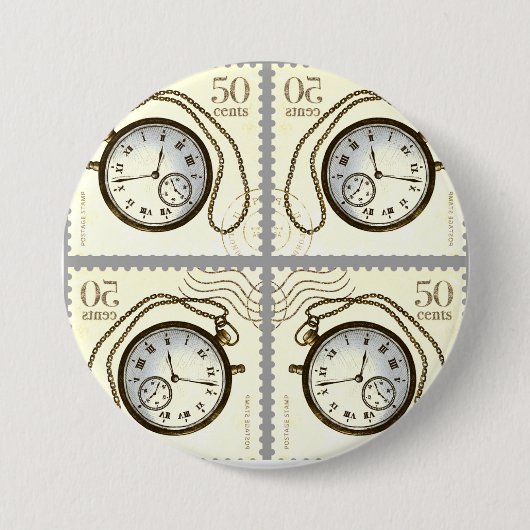 締め付ける時間だ！ 缶バッジ (正面)