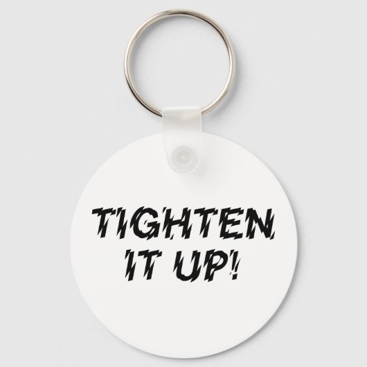 締め付けろ！ キーホルダー (正面)