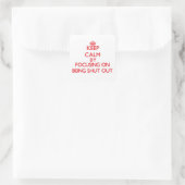 締め保出しに集中して落ち着く スクエアシール (バッグ)