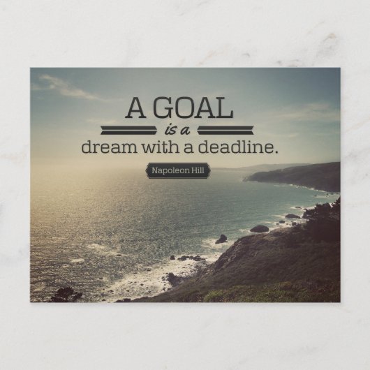 締め切りのある夢 ポストカード (正面)