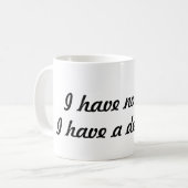 締め切りの時間がない – コーヒーマグ11oz コーヒーマグカップ (正面左)