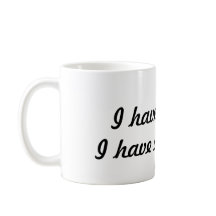 締め切りの時間がない – コーヒーマグ11oz