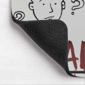 「締め切りは単なる行き詰まりではないのか？」 マウスパッド (コーナー)