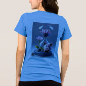 締め切りは芸術だ トライブレンドＴシャツ (裏面)