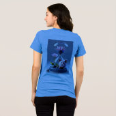 締め切りは芸術だ トライブレンドＴシャツ (裏面全面)