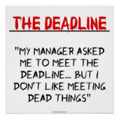 締め切り ポスター (正面)