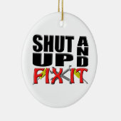 締め、それを固定して下さい(用具) セラミックオーナメント (右)