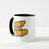 締め、マグ(コーヒーカップ)キャンプして下さい マグカップ (正面左)