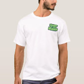 締め、引用文魚釣りのキャンプして下さい Tシャツ (正面)