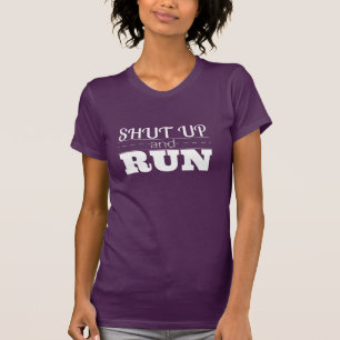 締め、走って下さい Tシャツ