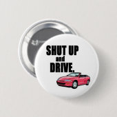 締め、運転して下さい 缶バッジ (正面&裏面)