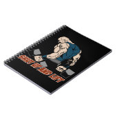 締め、重量挙げ選手を持ち上げて下さい ノートブック (左側)