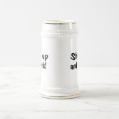 締め、飲んで下さい ビールジョッキ (中央)