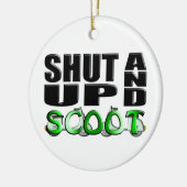 締め、SCOOT セラミックオーナメント (左)