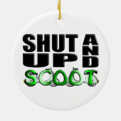 締め、SCOOT セラミックオーナメント (裏面)