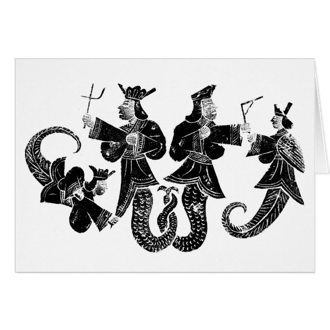 編まれたマーマン (正面横)