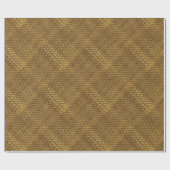 編まれた草のマット ラッピングペーパー (フラット)