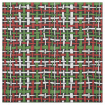 編まれた荒く季節的なバーラップの赤い緑の白