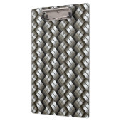 編まれた金属パターン クリップボード (左)