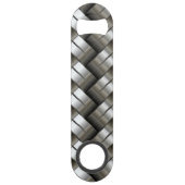 編まれた金属パターン スピード栓抜き (裏面)