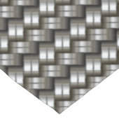 編まれた金属パターン テーブルクロス (アングル)