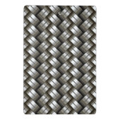 編まれた金属パターン ミニクリップボード (裏面)