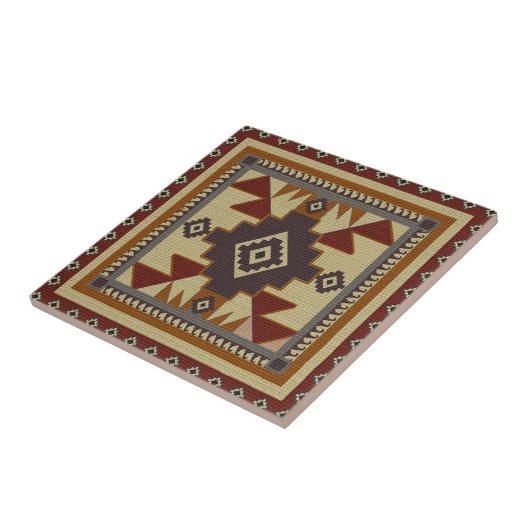 編まれる西部 タイル (側面)