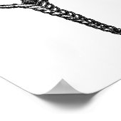 編みひげ ポスター (角)