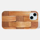 編みバスケットの背景 Case-Mate iPhoneケース (裏面 (横))