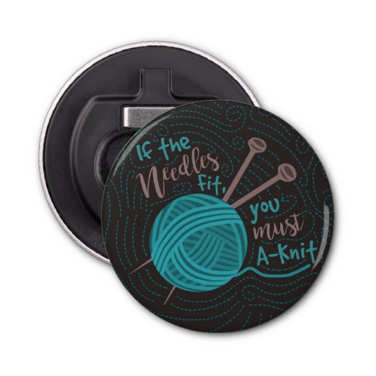 編み物おもしろいの編み物 栓抜き (正面)