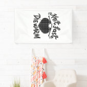 編み物おもしろいニッター 横断幕 (インサイチュ)