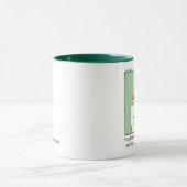 編み物おもしろいユーモアのマグギフト マグカップ (中央)