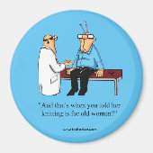 編み物おもしろいユーモア磁石贈与 マグネット (正面)