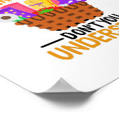 編み物おもしろい編み物引用文 ポスター (角)